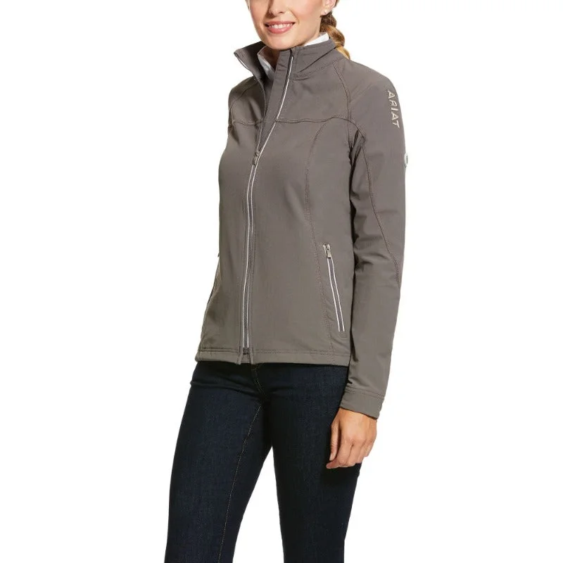 lightweight winter coatAriat Women's Agile Softshell Jacket, Plum Grey