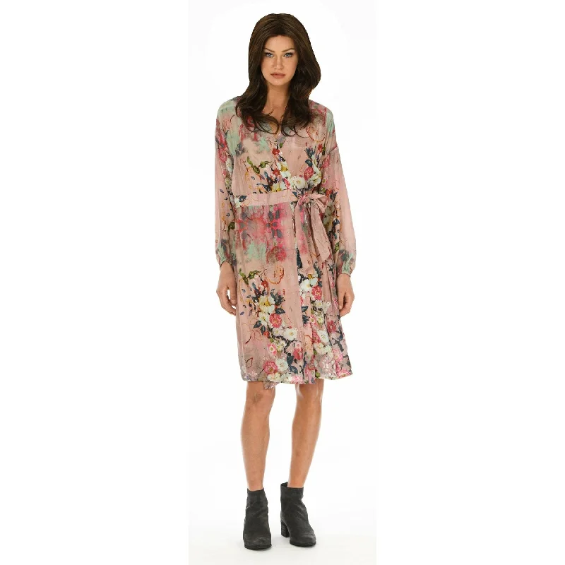 floral wrap dressZaraina Rose Dress