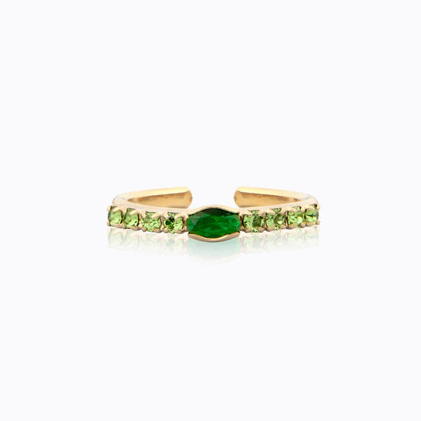 office dressCaroline Svedbom Tracey Forest Green Ring