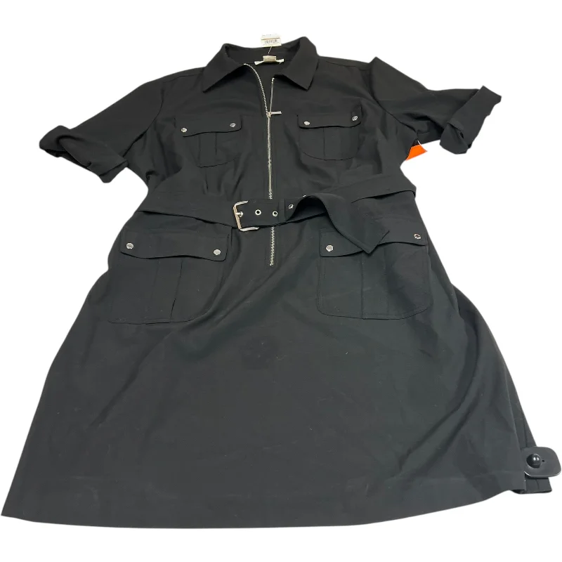 New Markdowns casual dressDress Casual Midi By Michael By Michael Kors In Black, Size: 3x New Markdowns casual dressDress Casual Midi By Michael By Michael Kors In Black, Size: 3x