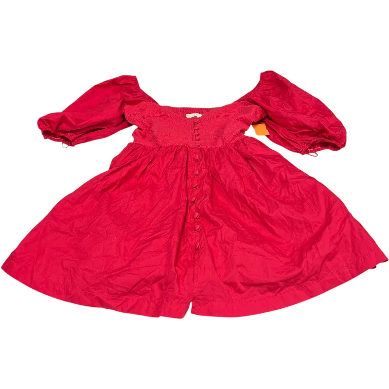 Value Deals office dressDress Casual Short By Maeve In Red, Size: M