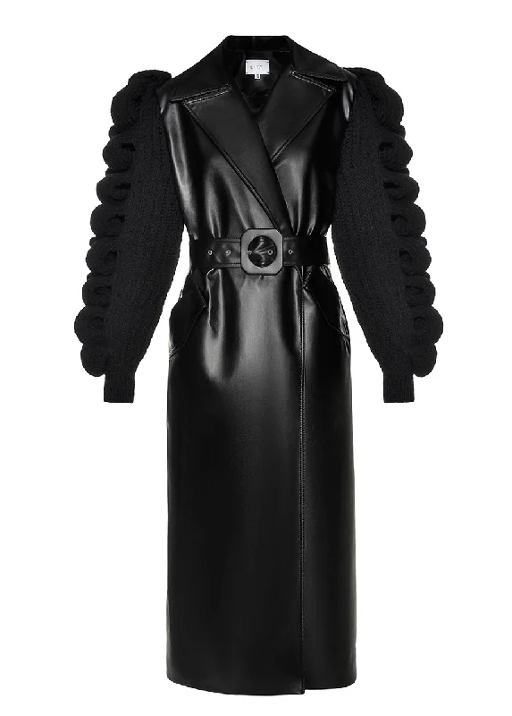 Members Only elegant coatBLACKLIYA TRENCH COAT