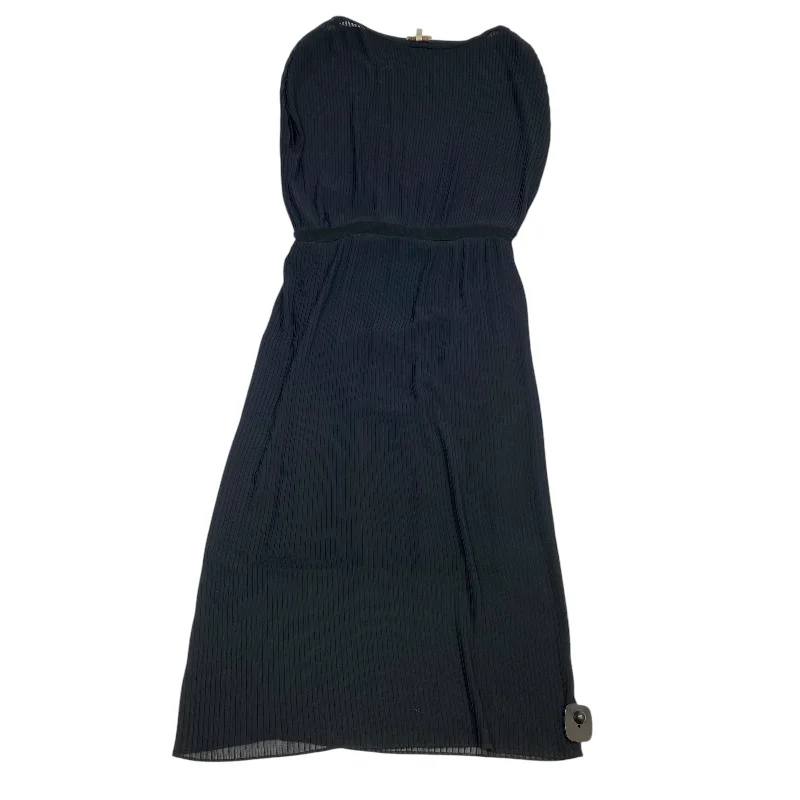 Best Bargains casual midi dressDress Party Midi By Bordeaux In Black, Size: L