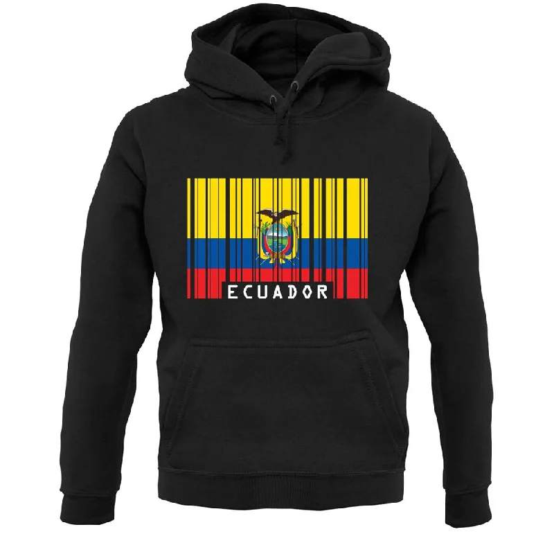 Get It Before It’s Gone warm hooded sweatshirtEcuador Barcode Style Flag Unisex Hoodie