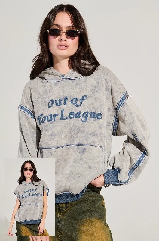 Low Prices OUT OF YOUR LEAGUE HOODIE