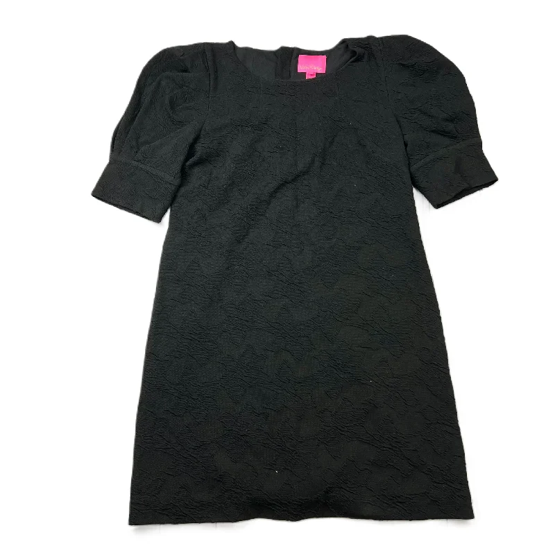 Special Offer classic fit-and-flare dressBlack Dress Designer By Lilly Pulitzer, Size: Xl
