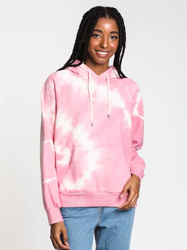 One-DAY Sale WOMENS VNTG RGLN PULL OVER HD - DUSTY ROSE - CLEARANCE