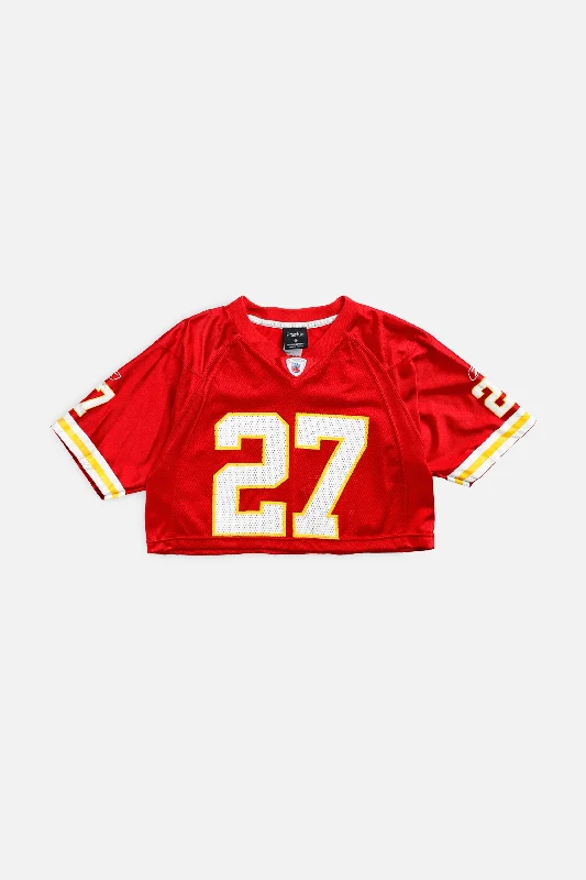 urban activewear hoodieRework Crop Kansas City Chiefs NFL Jersey - XS