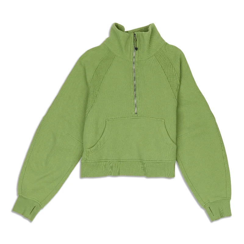 Bonus Savings Scuba Oversized Funnel Neck Half-Zip