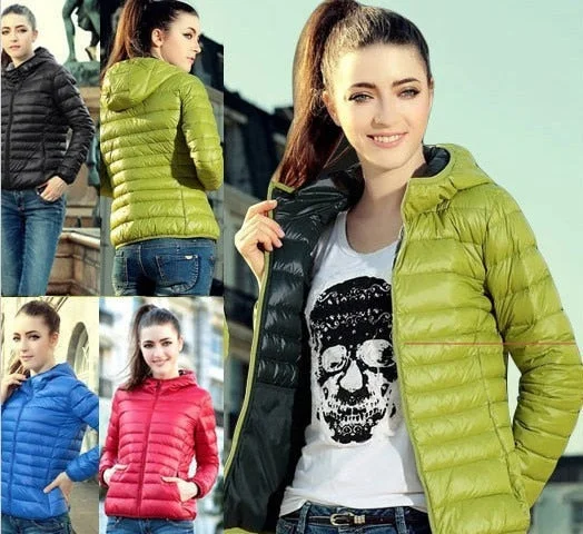 outdoor adventure coatNew 2017 Fashion Ladies Down Short Design Coat Winter Cotton-padded Jacket Women Slim Solid Zipper Outerwear DF-081