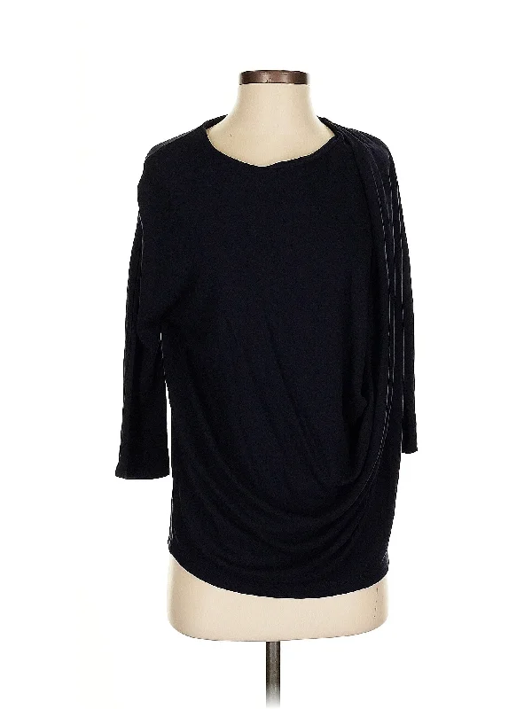 Exclusive Preview bold fitness hoodie3/4 Sleeve Top