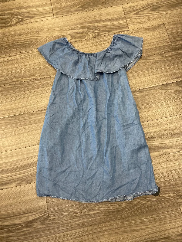 Can't Miss sleeveless dressDress Casual Short By Style And Company In Blue, Size: S