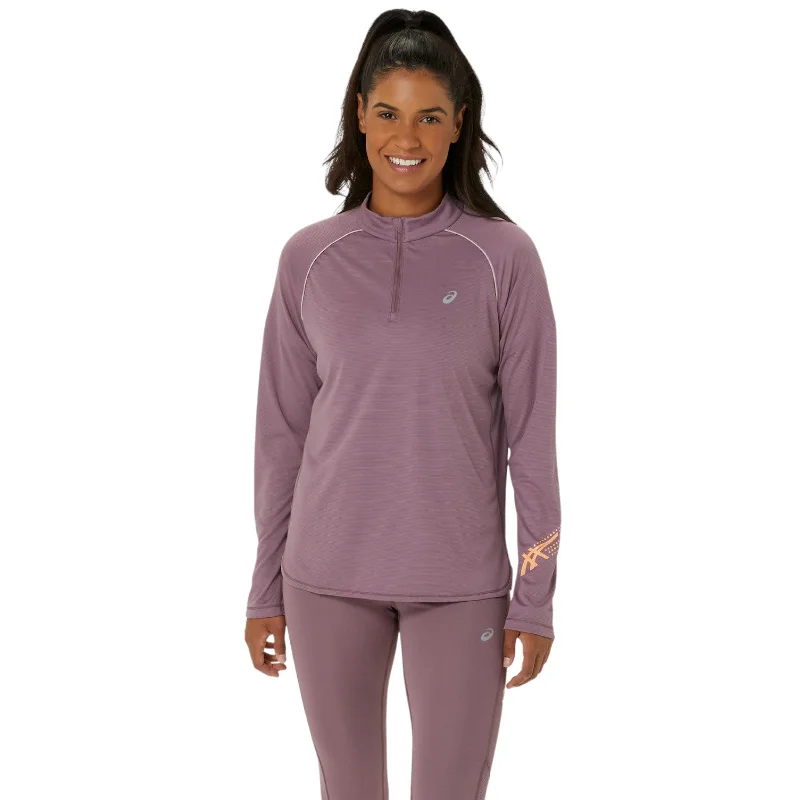 Exclusive Preview ASICS Icon Womens Long Sleeve Half-Zip