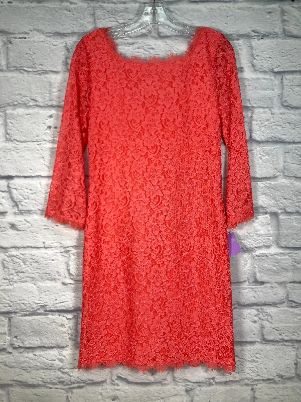 Deal Explosion wrap-around dressPink Dress Designer Diane Von Furstenberg, Size M