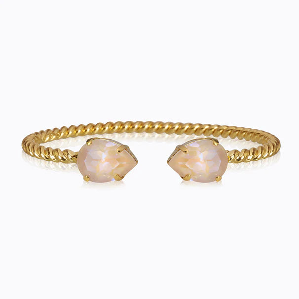 sleek dressCaroline Svedbom Mini Drop Gold Ivory Bracelet