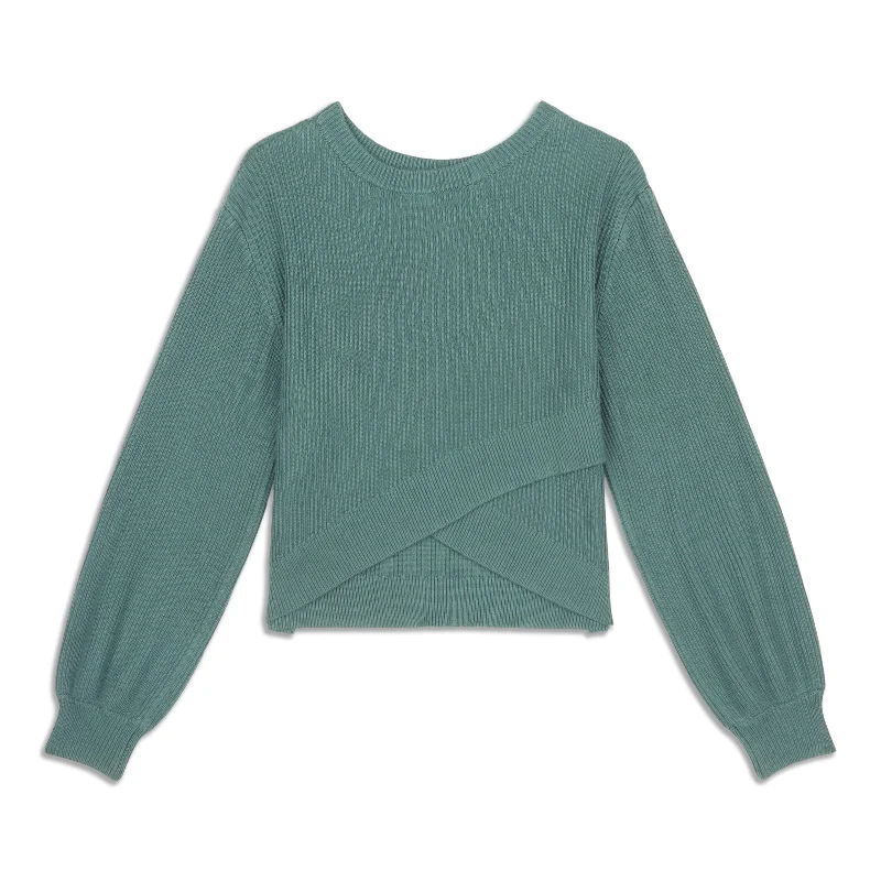 Members Only Reversible Crossover Sweater - Resale