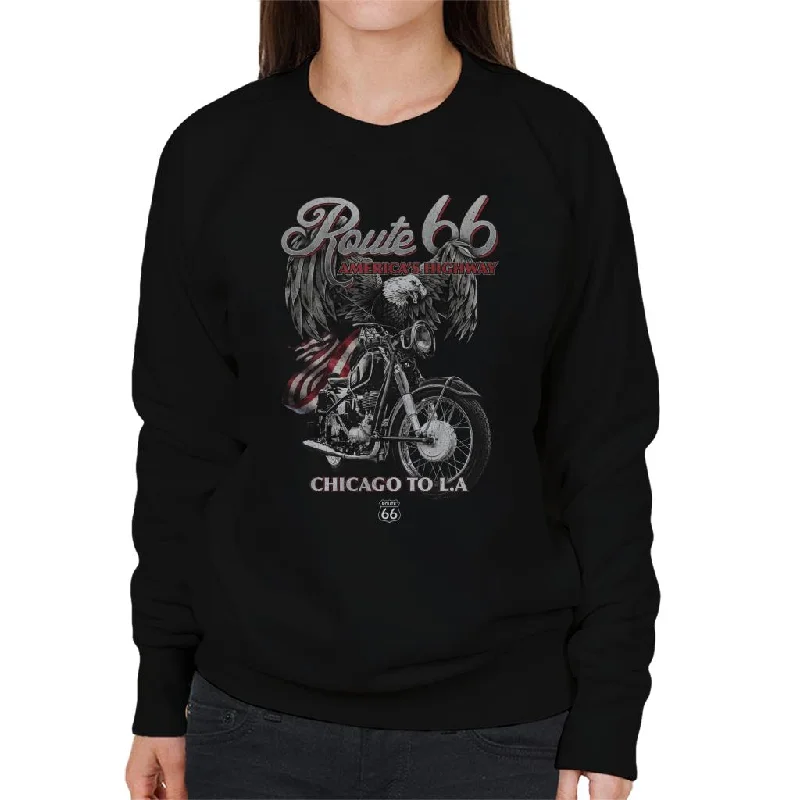 pullover workout hoodieRoute 66 Eagle Rider Women's Sweatshirt