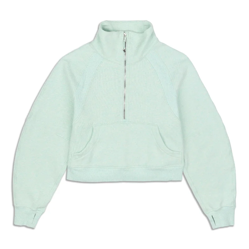 Price Rollback Scuba Oversized Funnel Neck Half-Zip