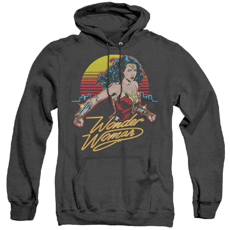 luxe hoodieWonder Woman 1984 Skyline - Heather Pullover Hoodie