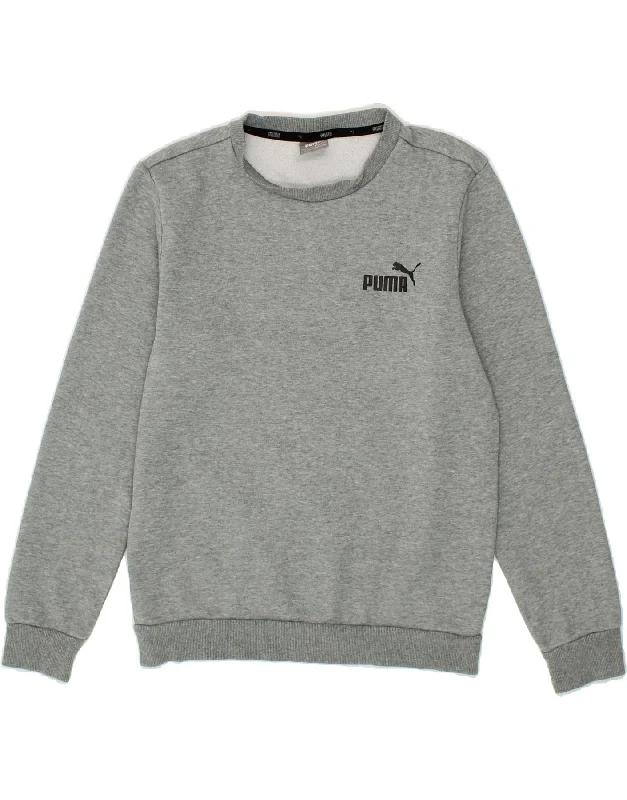 Special Discount PUMA Mens Sweatshirt Jumper XS Grey Cotton