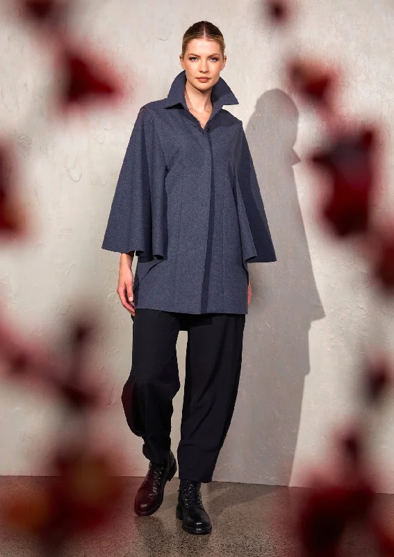 Price Cut fitted coatGabrielle Cape Coat