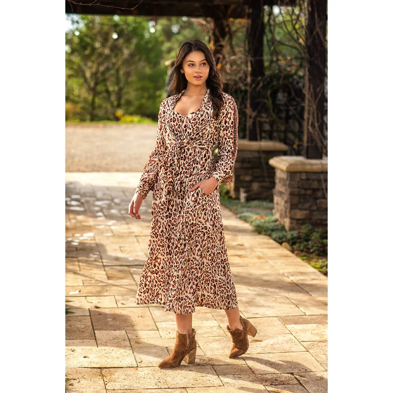 oversized dressTayla Leopard Dress