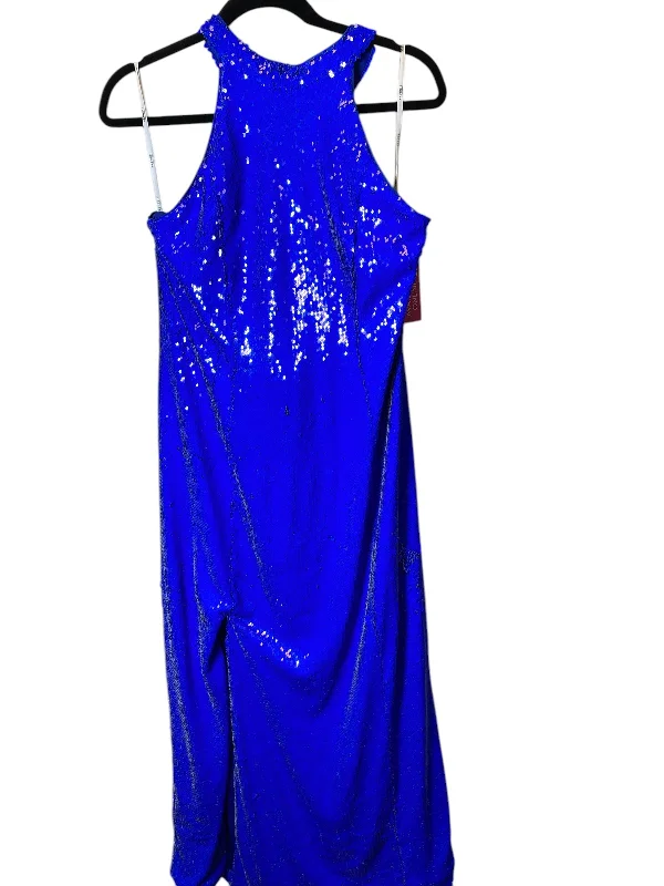 Today’s Special cocktail party dressDress Party Long By Eloquii In Blue, Size: Xl