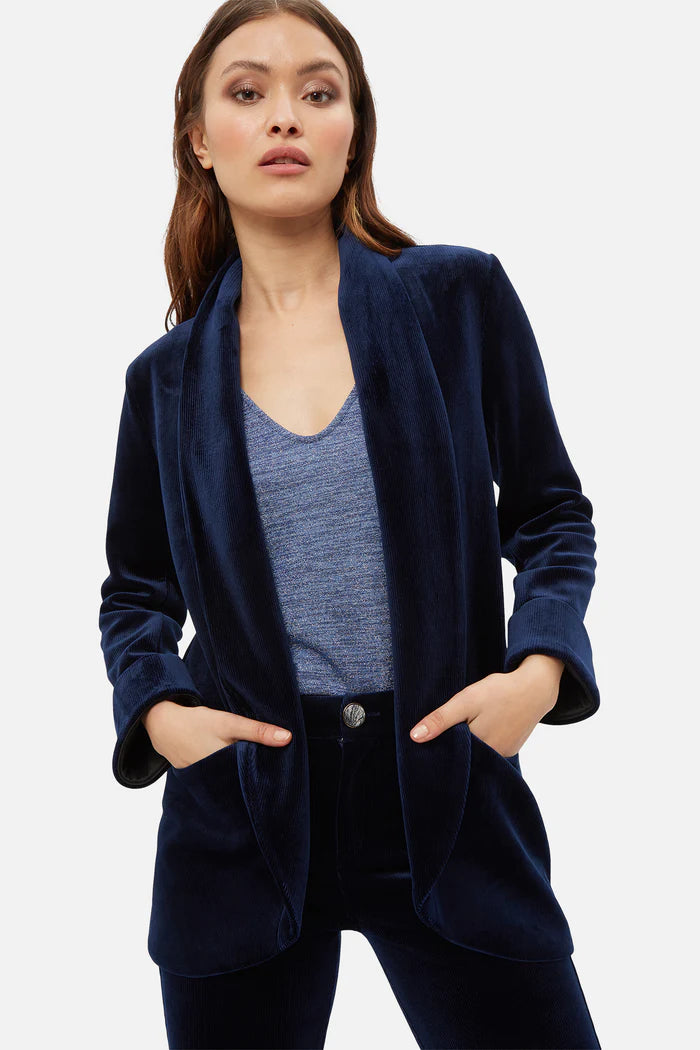 chic slip dressTraffic People Velvet Cord Boyfriend Jacket