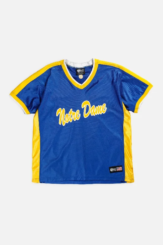 Price Fest high-end athletic hoodieVintage Notre Dame NCAA Jersey - M