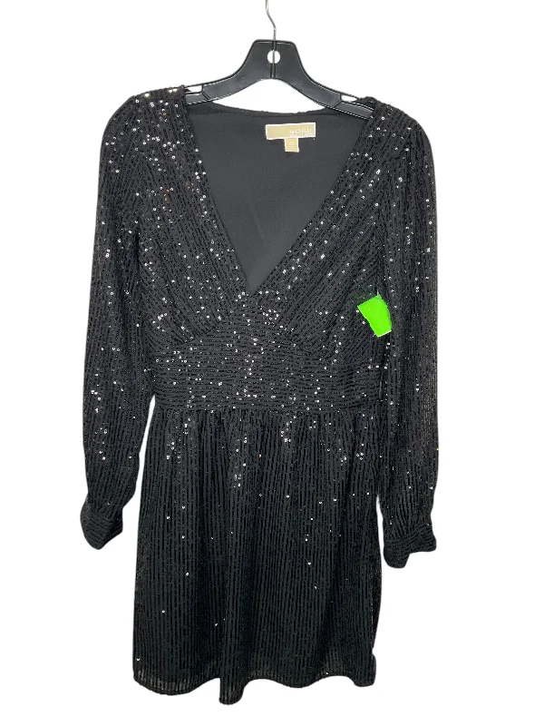 Final Clearance denim dressDress Party Short By Michael Kors In Black, Size: Xs