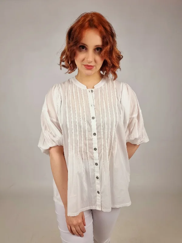 summer dressVan-Dos White Blouse