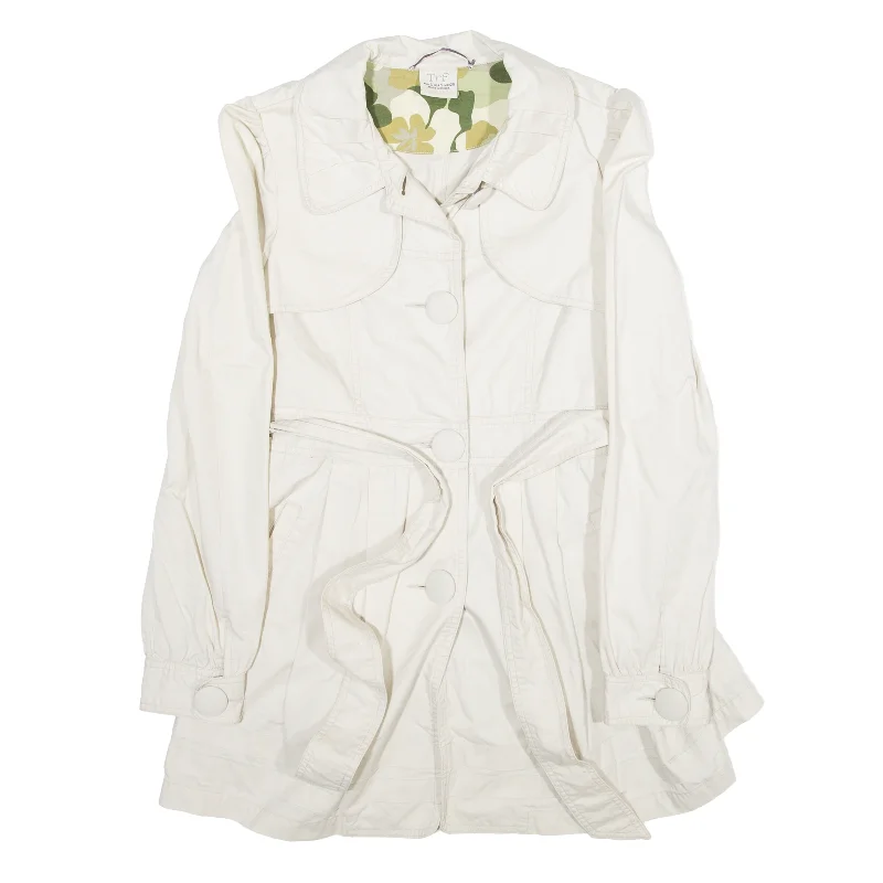 Exclusive Access utility coatTRF Trench Coat White Womens S