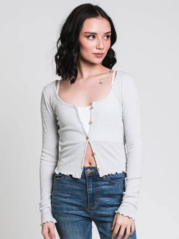 Price Drop HARLOW PATRICIA SCOOP CARDIGAN - CLEARANCE