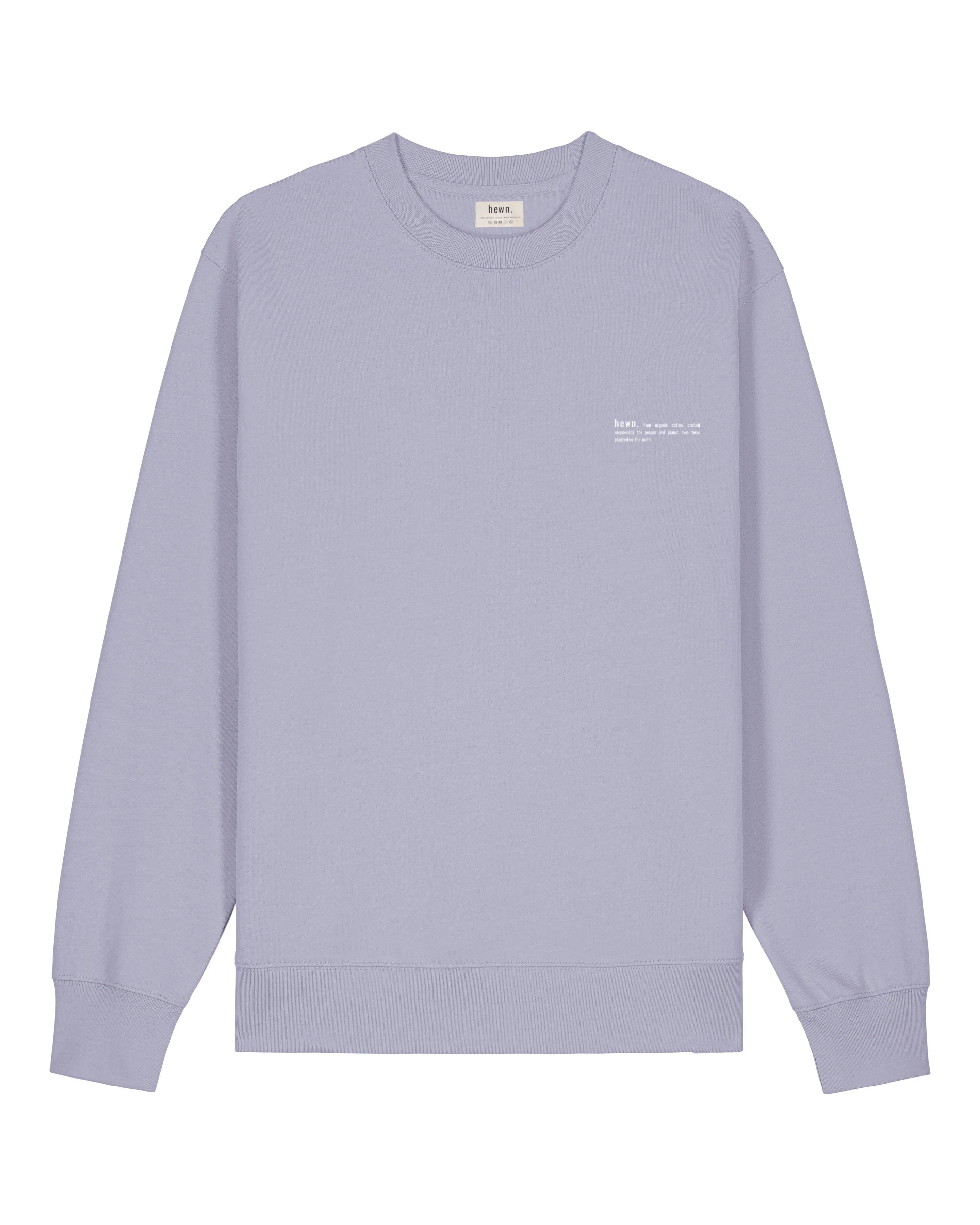 Anniversary Sale Womens Organic Midweight Sweatshirt in Lavender