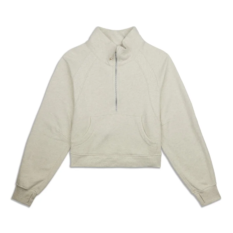 Quick Sale Scuba Oversized Funnel-Neck Half Zip - Resale