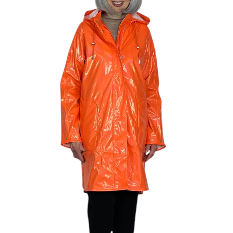 trendy jacketPATENT RAINCOAT