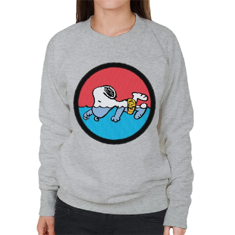 Great Bargains comfortable athletic sweatshirtPeanuts Snoopy Swimming Women's Sweatshirt