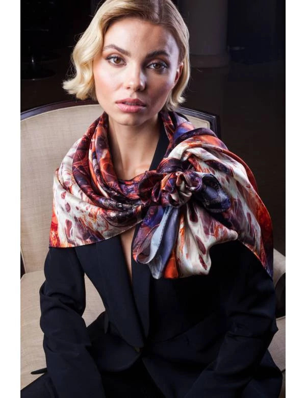 fitted cocktail dressBet and Malfie Sarlize Long Scarf (125x125)