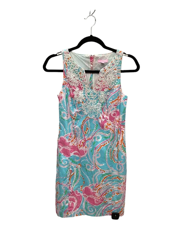 Fantastic Offers casual shift dressBlue Dress Designer Lilly Pulitzer, Size 0