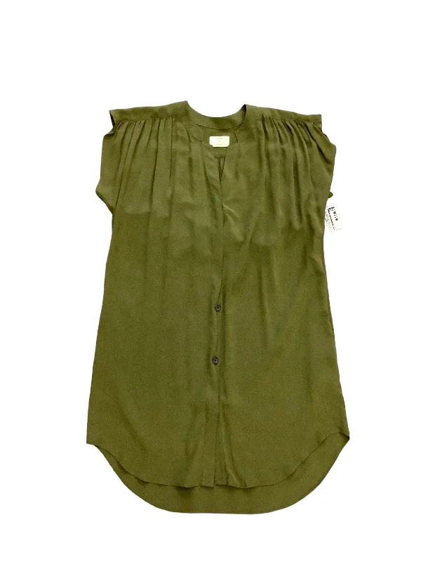 Blowout Sale one-shoulder dressGreen Dress Designer Cma, Size S