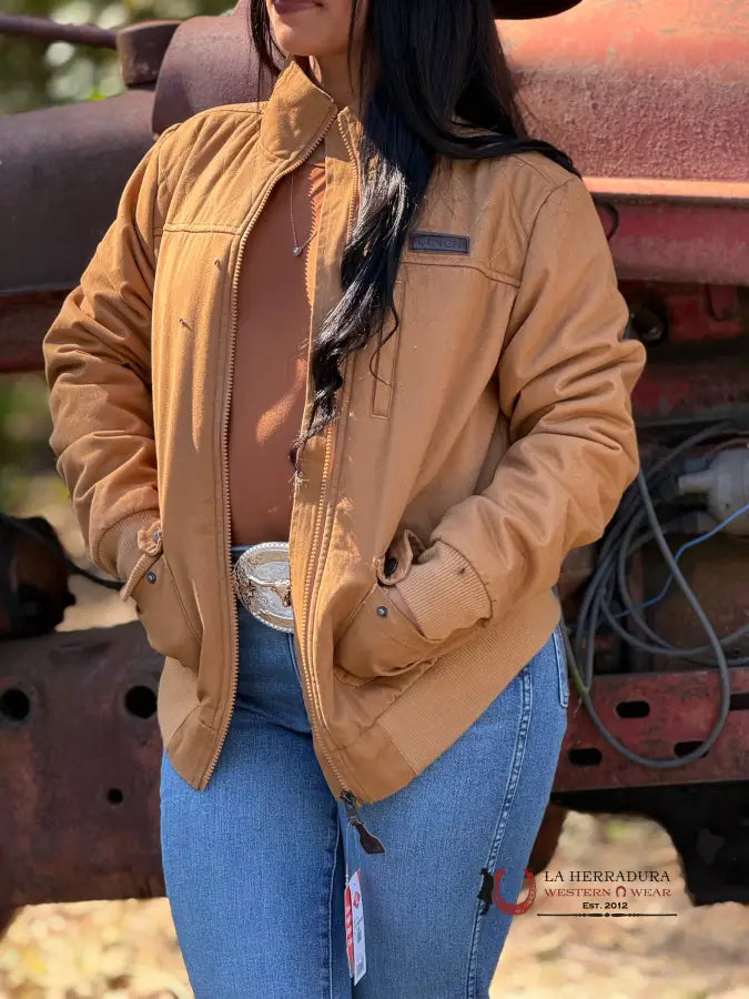 Customer Appreciation Sale Cinch Womens Tan/Brown Inside Aztec Jacket