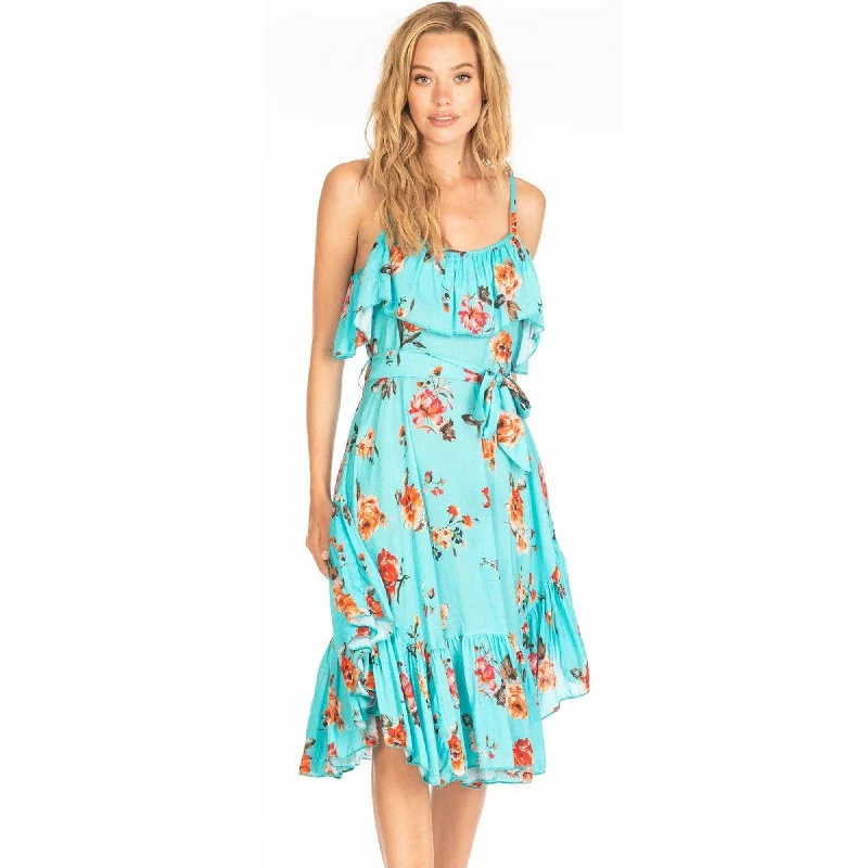 party-ready dressDeja Aqua Dress