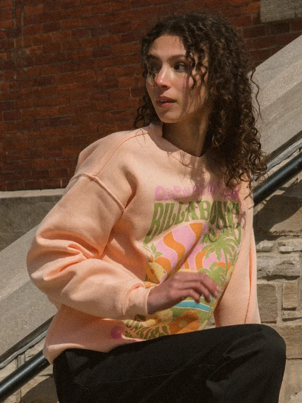 Act Fast BILLABONG CHASE THE SUN CREWNECK