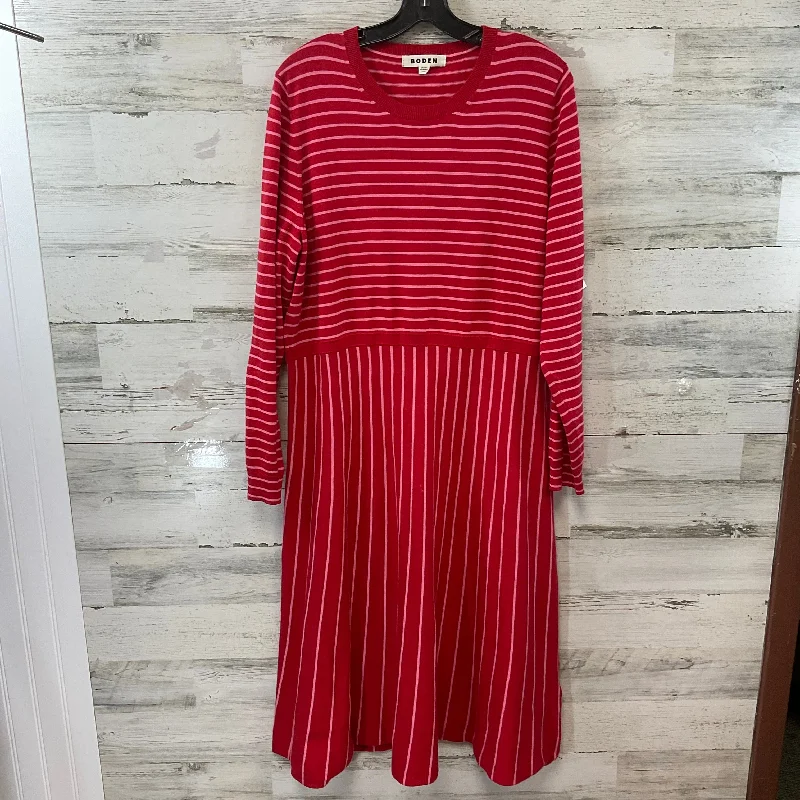 party dressDress Casual Maxi By Boden In Red, Size: 2x