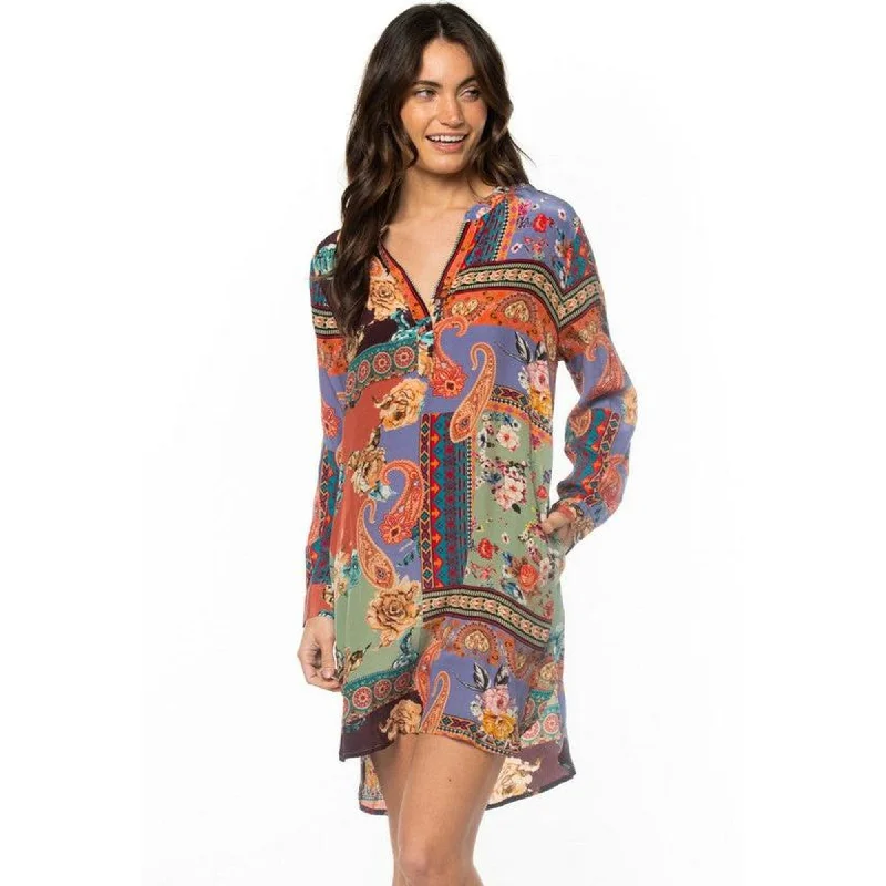 velvet dressSilk Skyler Clay Tunic