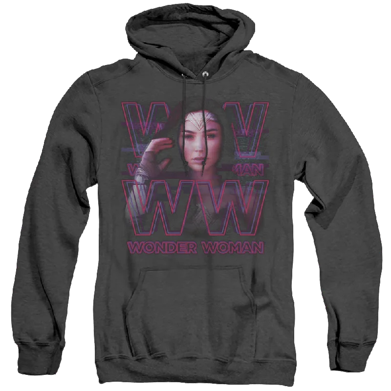 bold hoodie with logoWonder Woman 1984 Vaporwave Wonder Woman - Heather Pullover Hoodie