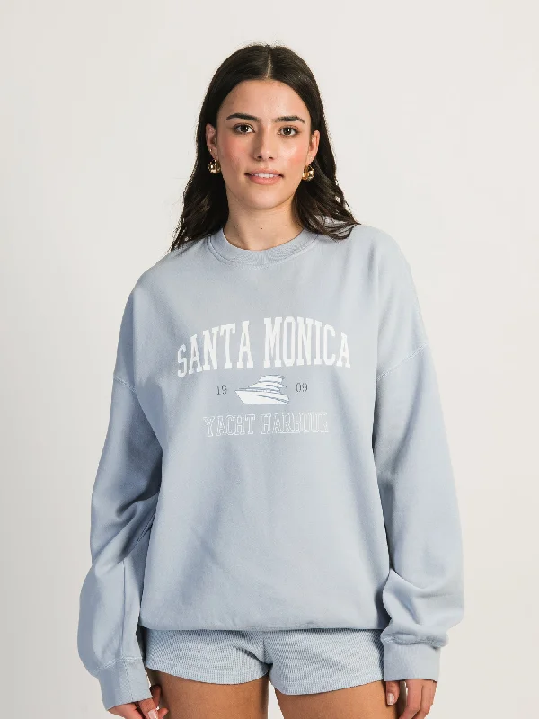 Exclusive Deal HARLOW MICHELLE PRINT CREWNECK - SANTA MONICA
