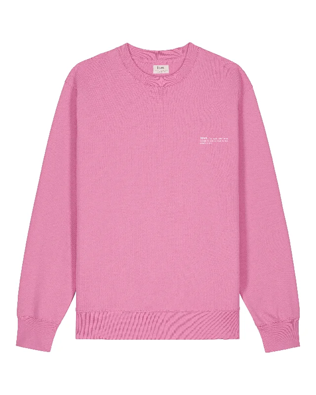 Seasonal Sale Womens Organic Midweight Sweatshirt in Azalea Pink