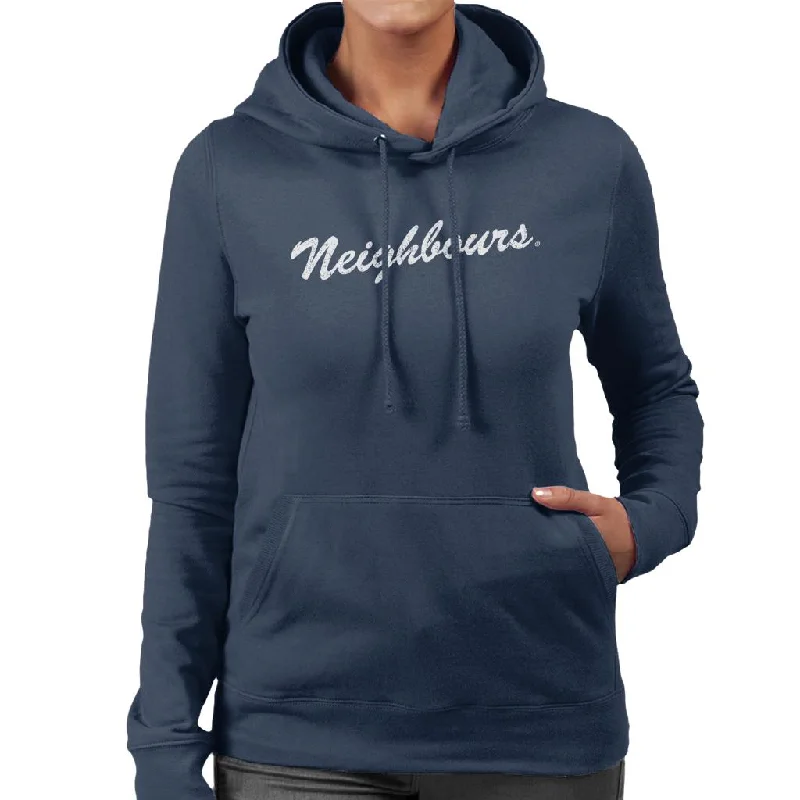 classic hoodieNeighbours White Logo Women's Hooded Sweatshirt