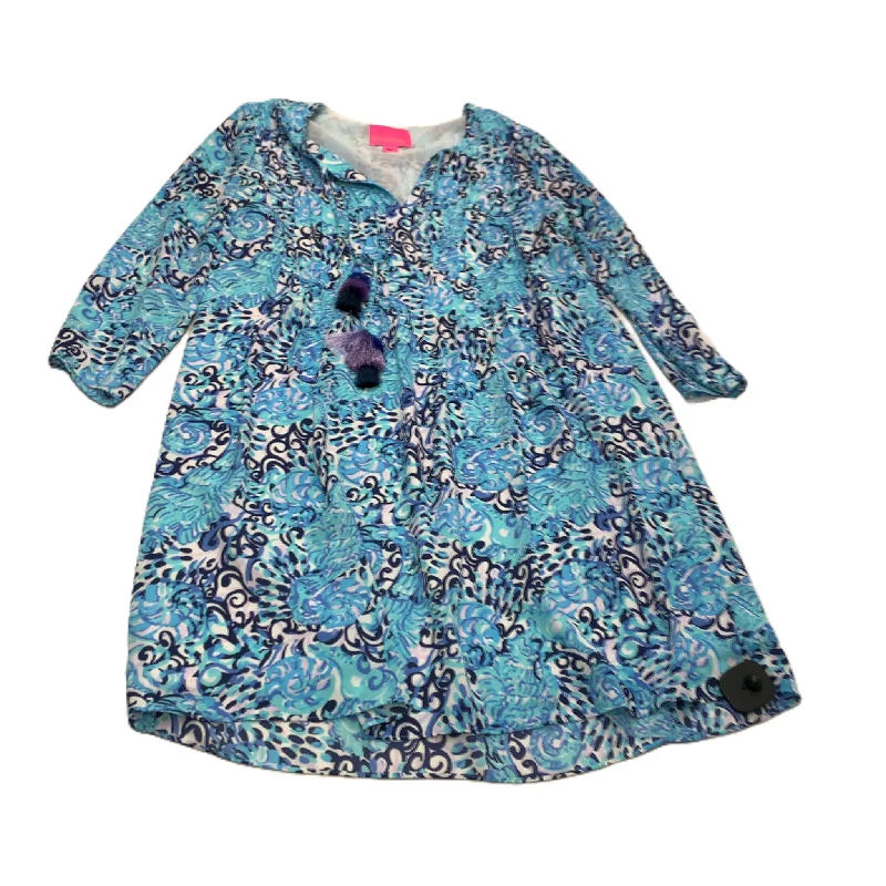 Overstock Sale vintage-inspired dressBlue  Dress Designer By Lilly Pulitzer  Size: S